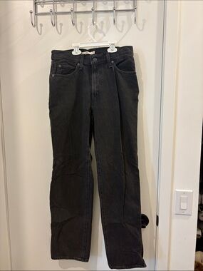 Levi's Black Wide-Leg Jeans
